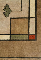 Ginkgo Beige Rug Persian Carpet