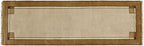 Ginkgo Border Beige Rug Persian Carpet