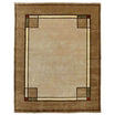 Craftsman Border Beige Wool Rug PC-29A | Mission Style Rug – Modern ...
