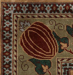 Oak Park Gold Border Rug Persian Carpet