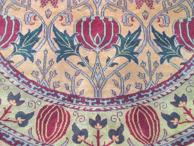 Oak Park Gold Rug Persian Carpet