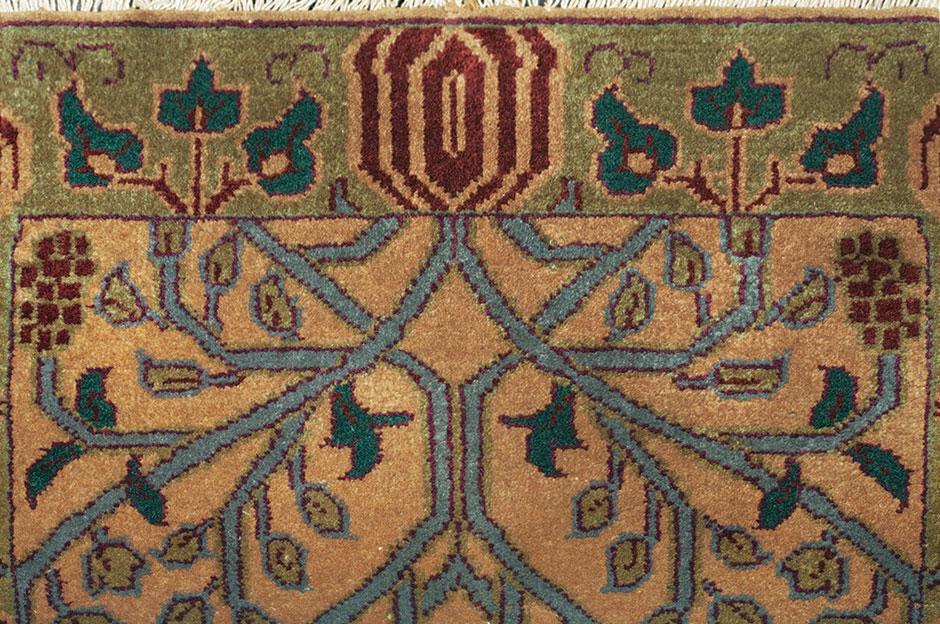 Oak Park Gold Rug Persian Carpet