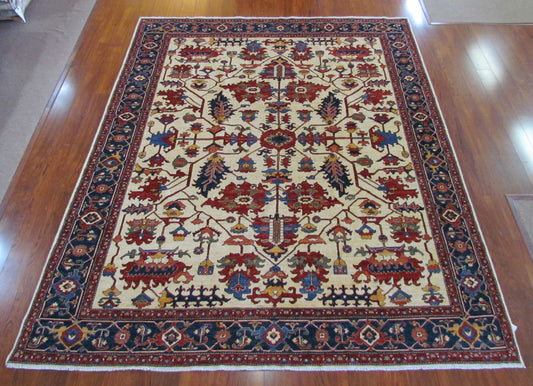 Persian Classic Cream Rug Persian Carpet 10x14 
