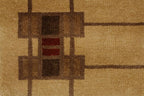 Prairie Border Wool Rug Persian Carpet