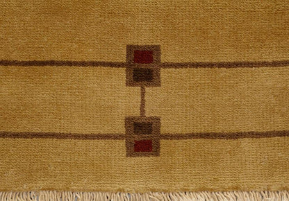 Prairie Border Wool Rug Persian Carpet 
