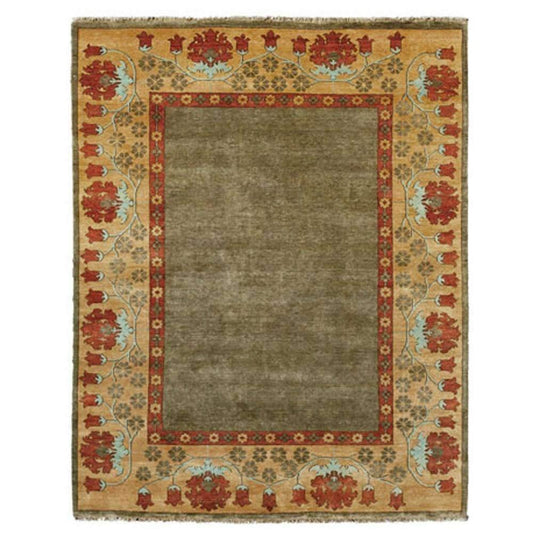 Streatham Border Rug Persian Carpet 2x3 