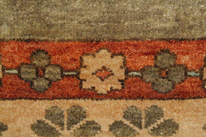 Streatham Border Wool Rug PC-54A | Mission Style Persian Rug – Modern ...