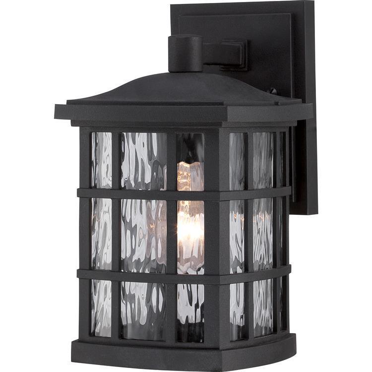 Stonington Black Sconce Exterior Lighting Quoizel