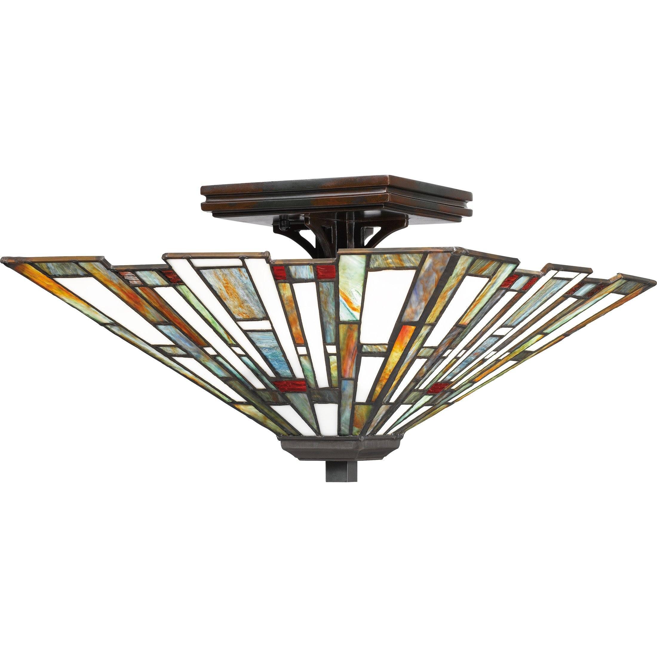 Maybeck Flush Mount Interior Lighting Quoizel