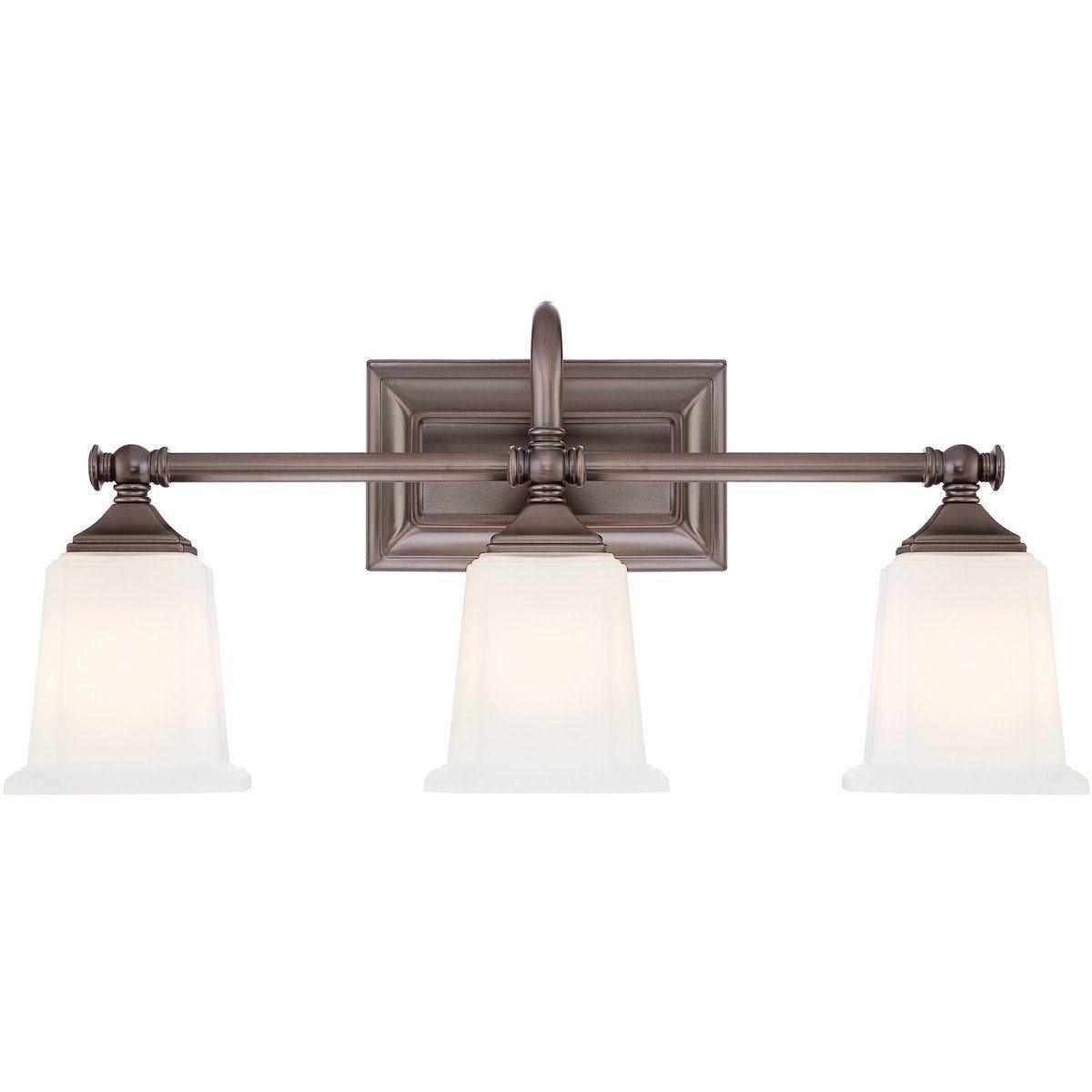 Nicholas Bronze 3 Light Fixture Phaseout Quoizel