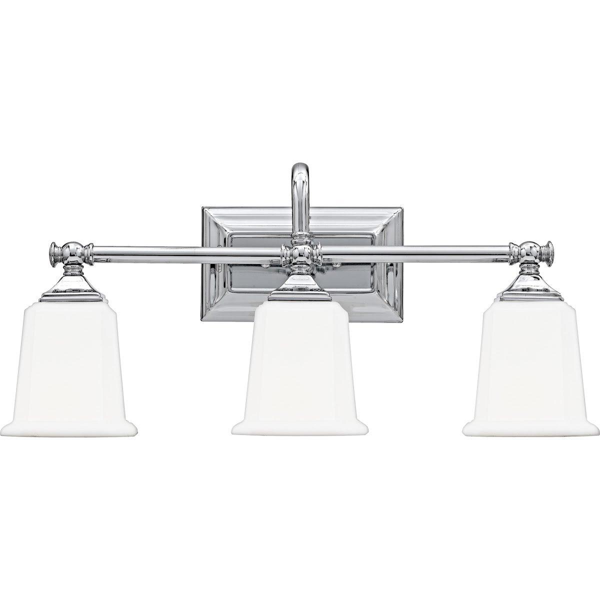 Nicholas Chrome 3 Light Fixture Interior Lighting Quoizel