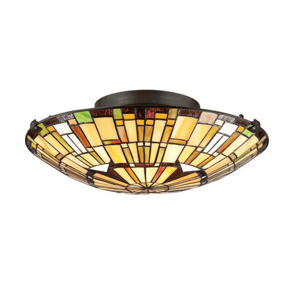 Reed Ceiling Mount Interior Lighting Quoizel 