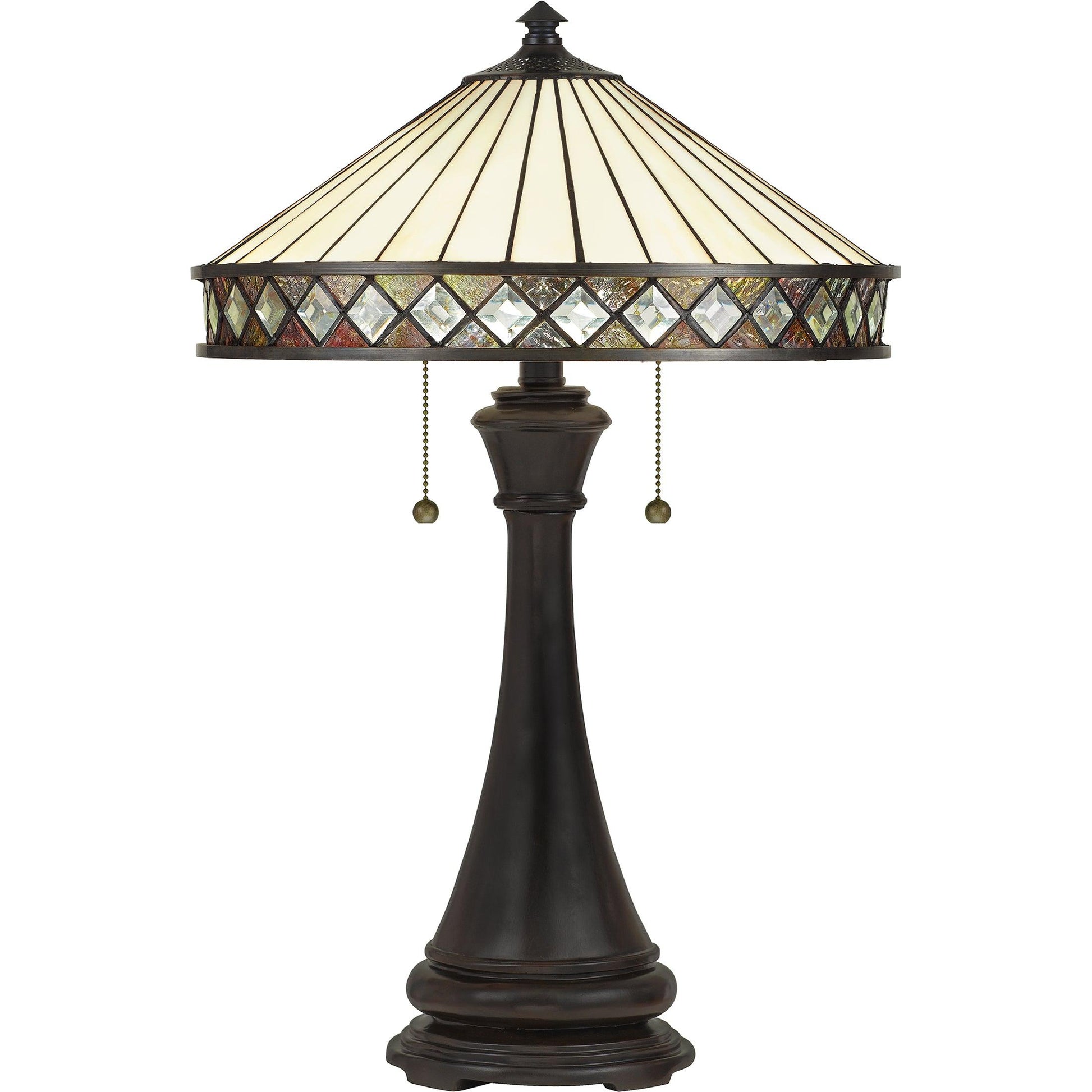 Bowing Table Lamp Lamps Quoizel 