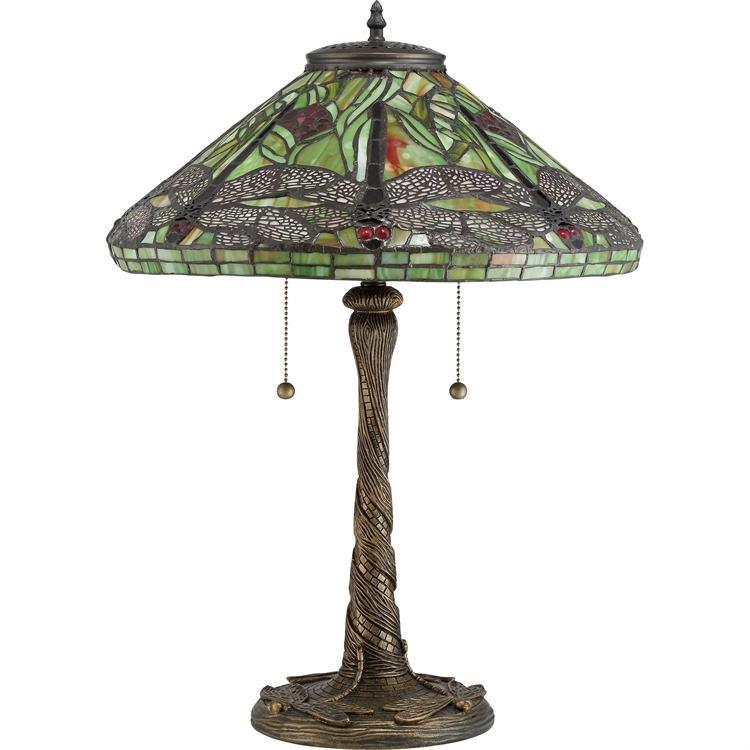 Jungle Dragonfly Lamp Lamps Quoizel 