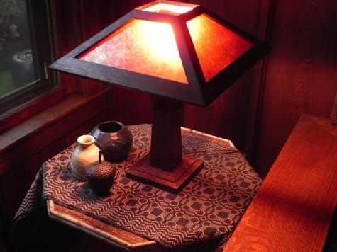 Little Oak Mica Table Lamp Lamps Ragsdale Home 