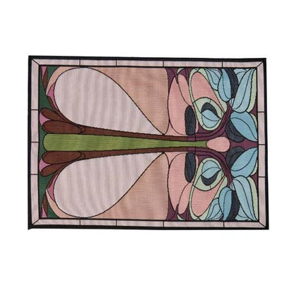 Art Nouveau Placemat- Violet Accent Placemats Rennie and Rose 