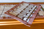 Prairie Chevrons Placemat Placemats Rennie and Rose 