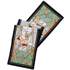 Flowers and Vines Table Runner- Crystal Accent Table Runners Rennie and Rose 