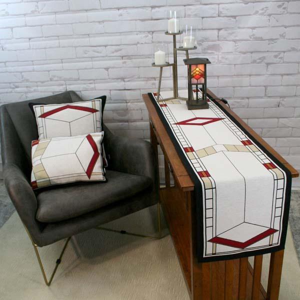 Graycliff Diamond Table Runner Table Runners Rennie and Rose 