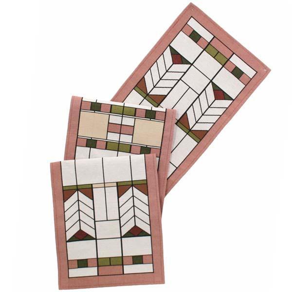 Prairie Chevrons Table Runner Table Runners Rennie and Rose 