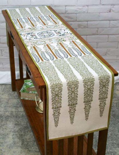 Tiffany Wall Panel Table Runner Table Runners Rennie and Rose 