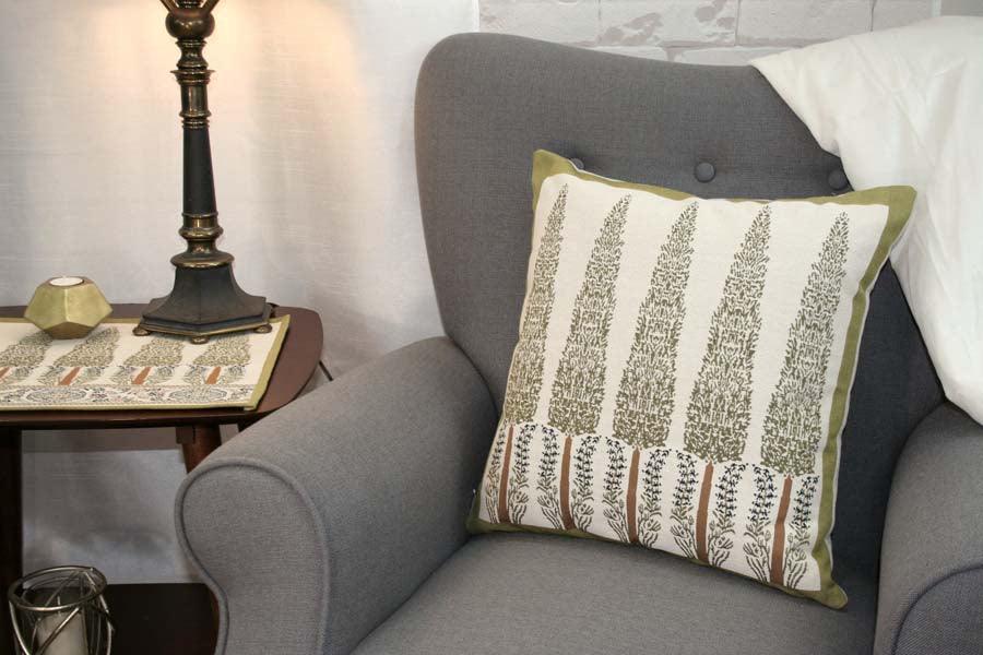Tiffany Wall Panel Pillow Throw Pillows Rennie and Rose 