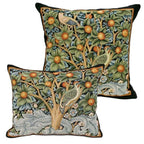 William Morris Woodpecker Lumbar Pillow Throw Pillows Rennie and Rose 