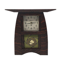 Arts and Crafts Motawi 4x4 Tile Clock
