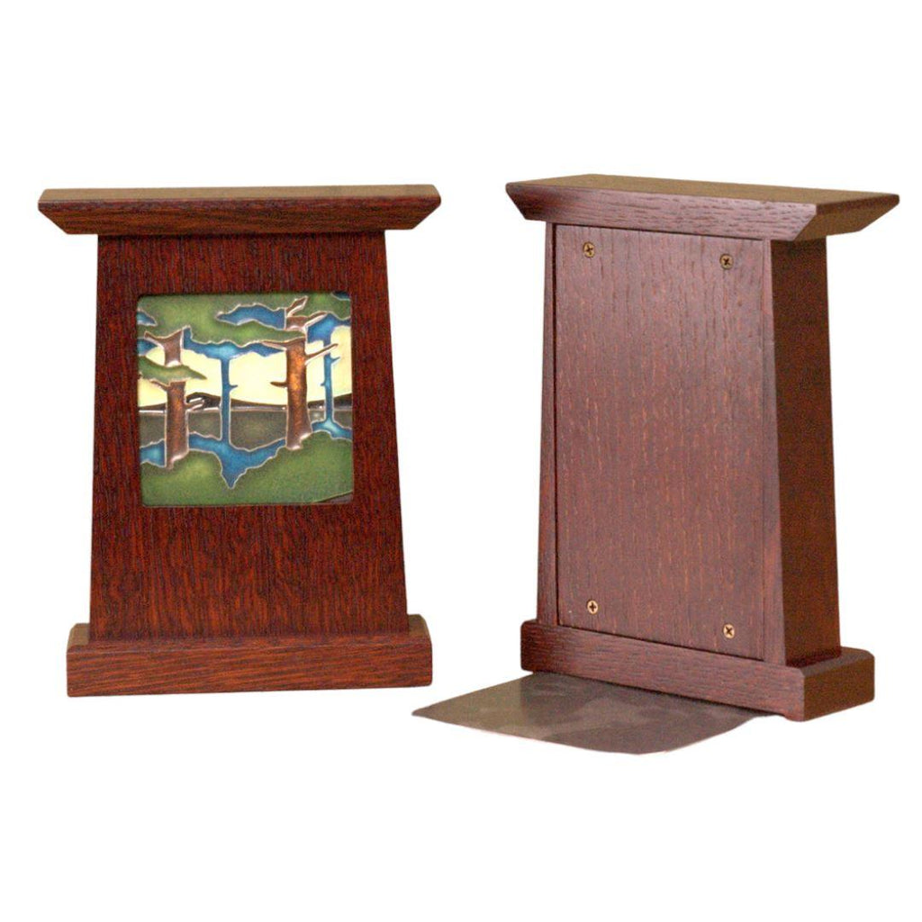 Arts & Crafts Bookends in Craftsman Oak Decor Schlabaugh 