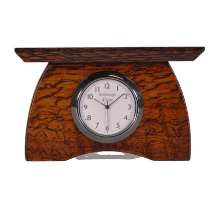 Mini Buffalo Clock Decor Schlabaugh Mission Oak 