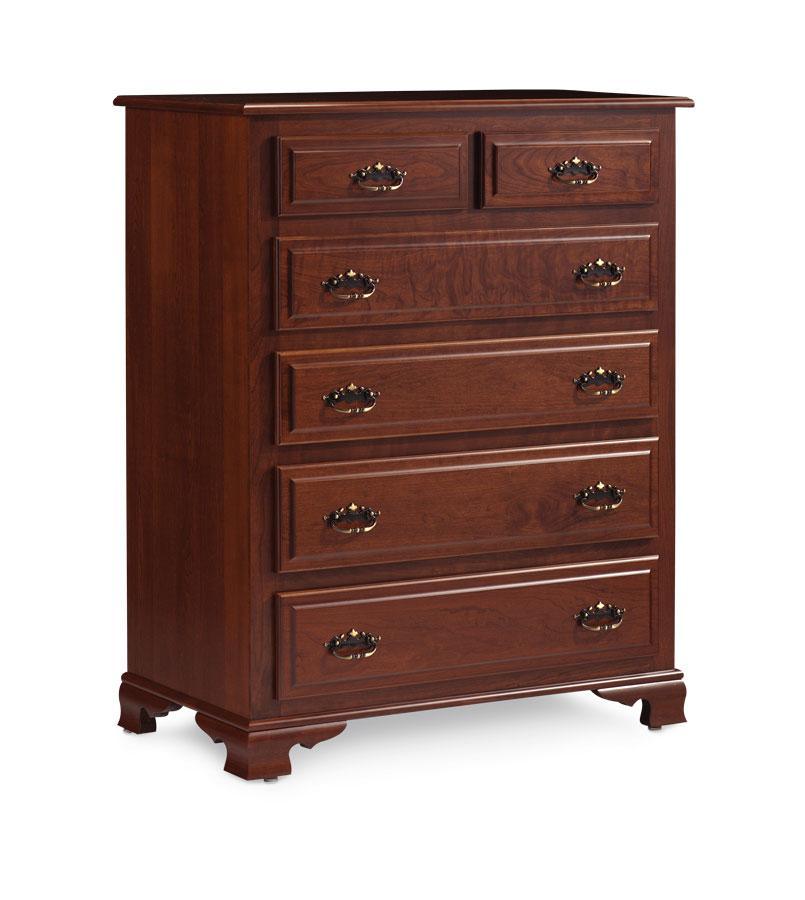 Classic 6-Drawer Chest Off Catalog Simply Amish Smooth Cherry 