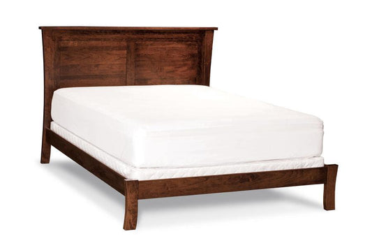 Express Ship Garrett Bed with Wood Frame Bedroom Simply Amish California King 