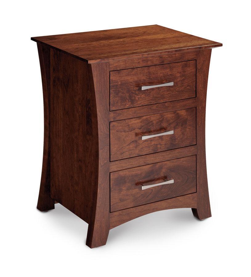 Express Ship Loft Nightstand with Drawers Bedroom Simply Amish 