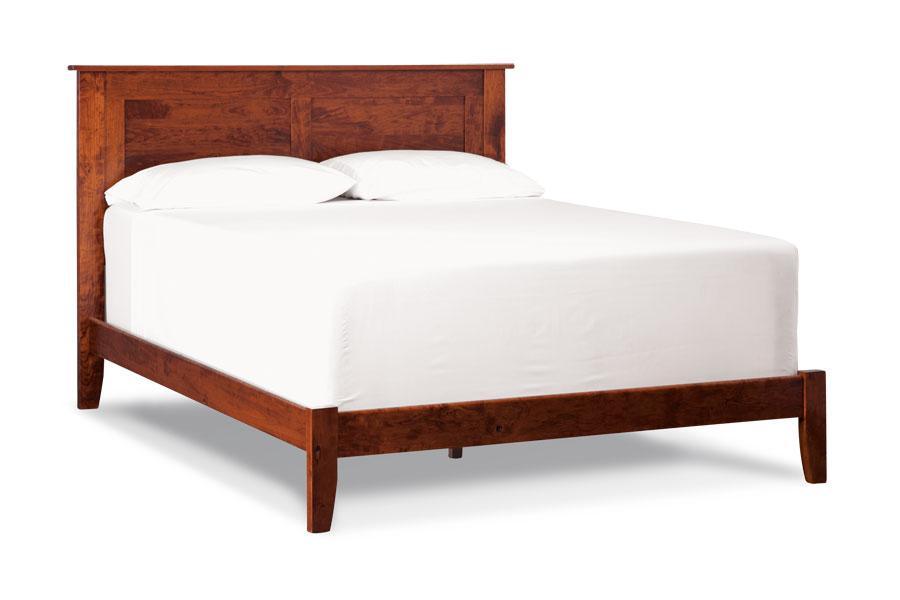 Express Ship Shenandoah Bed with Wood Frame Bedroom Simply Amish California King 