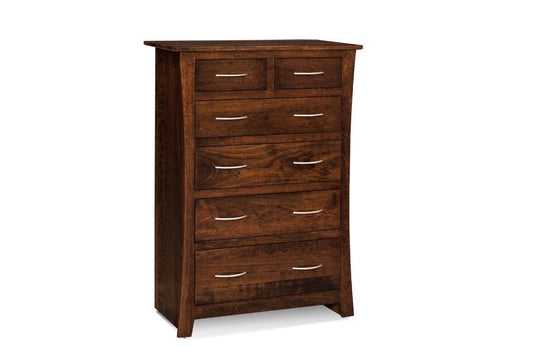 Garrett 6-Drawer Chest Off Catalog Simply Amish Smooth Cherry