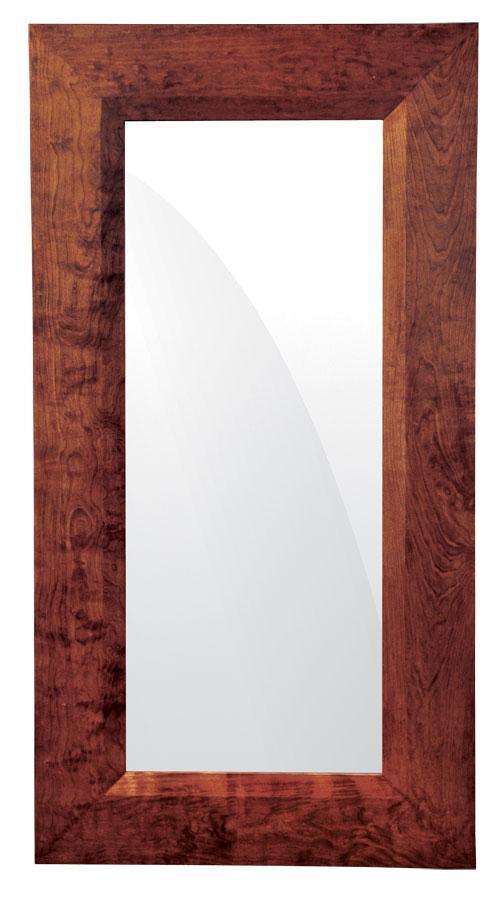 Leaning Floor Mirror Bedroom Simply Amish Smooth Cherry 