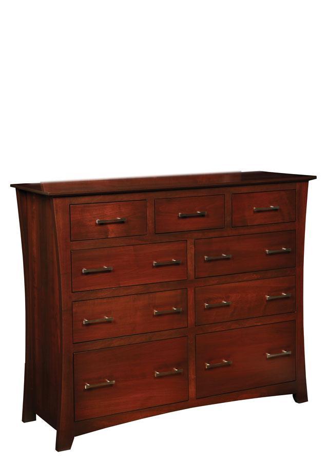 Loft Mule Chest Bedroom Simply Amish Smooth Cherry 