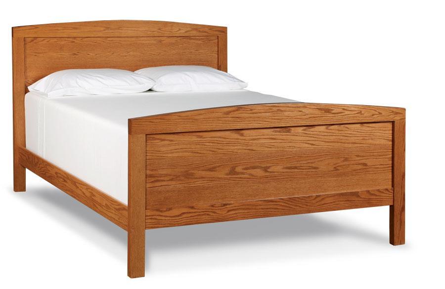 Meridian Bed Off Catalog Simply Amish California King Complete Bed Frame with Footboard Smooth Cherry