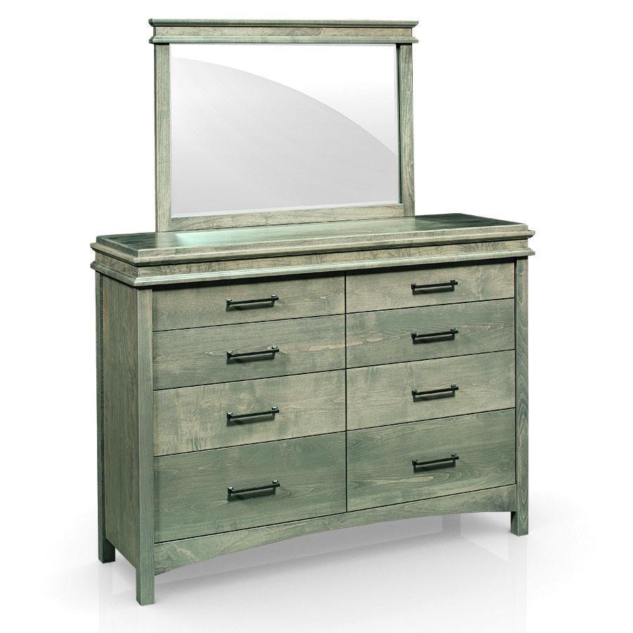Montgomery 8-Drawer Dresser Mirror Off Catalog Simply Amish 