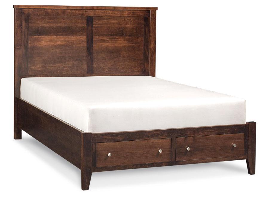 Parkdale 2-Panel Bed Bedroom Simply Amish 