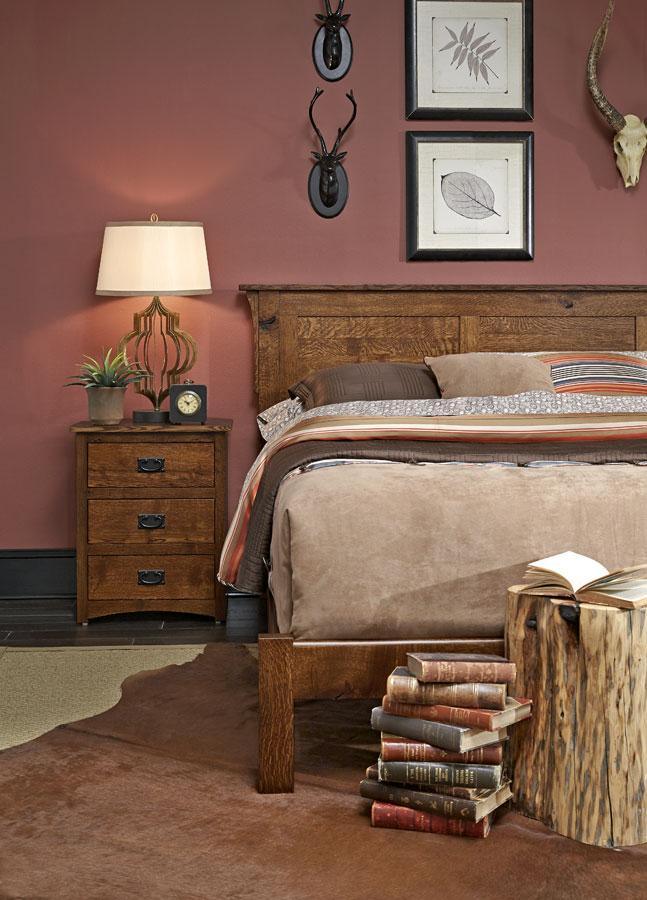 San Miguel Bed Off Catalog Simply Amish