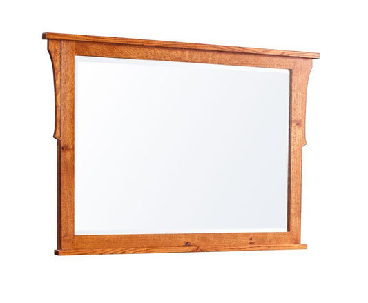 San Miguel Mule Chest Mirror Off Catalog Simply Amish Smooth Cherry