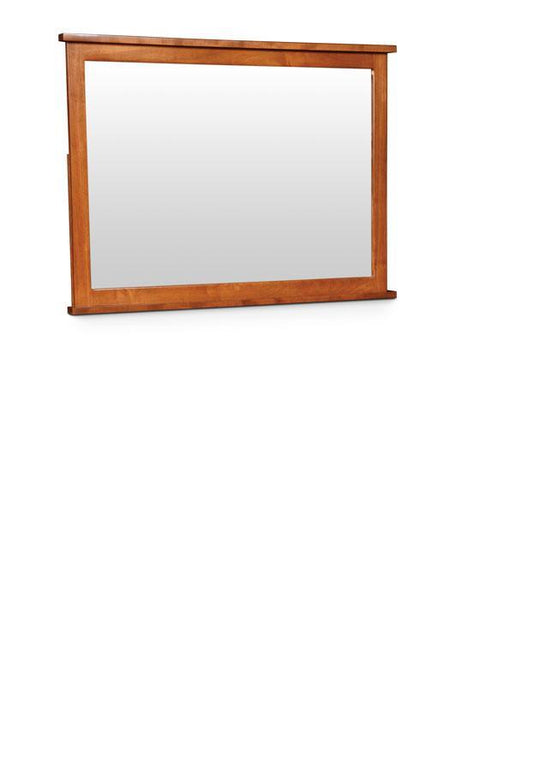 Shaker Mule Chest Mirror Off Catalog Simply Amish Smooth Cherry