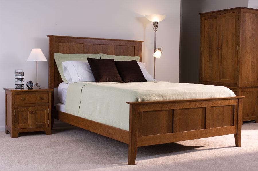 Shaker Panel Bed Off Catalog Simply Amish 