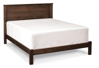 Sheffield Bed Off Catalog Simply Amish California King Headboard Only Smooth Cherry