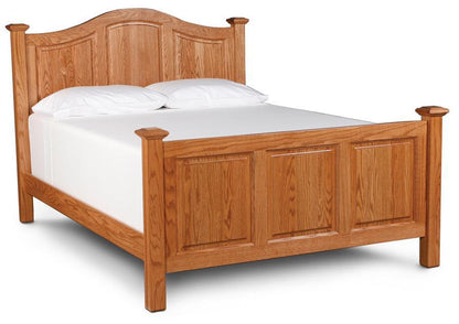 Stamford Bed Off Catalog Simply Amish California King Complete Bed Frame with Footboard Smooth Cherry