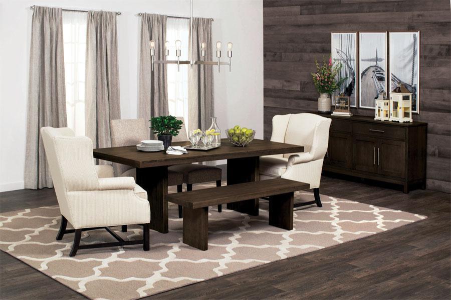 Auburn Bay Bench Dining Simply Amish