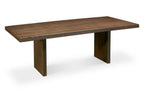 Auburn Bay Trestle Table Dining Simply Amish 42 inch x72 inch Solid Top Smooth Cherry