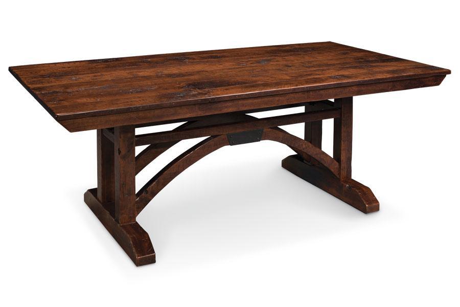 B&O Railroad Trestle Bridge Trestle Table Dining Simply Amish