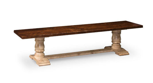 Charleston Dining Bench Off Catalog Simply Amish 36 inch Smooth Cherry